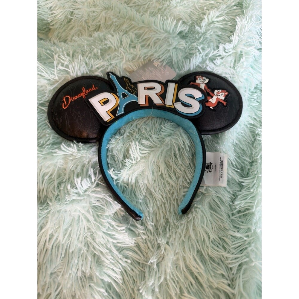 DISNEYLAND PARIS HEADBAND NEW DLP Chip & Dale EFFIEL Tower New